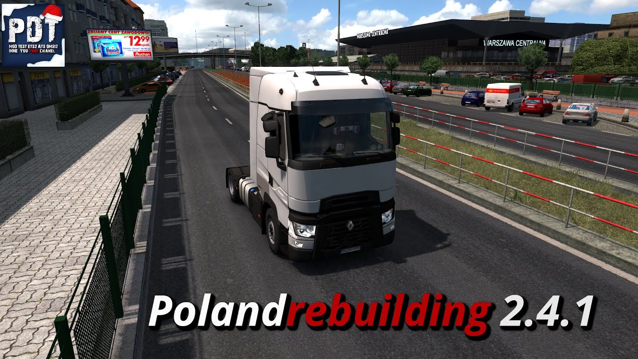✅[ETS2. V1.36]...PDT...Poland Rebuilding 2.4.1 *Best Map*