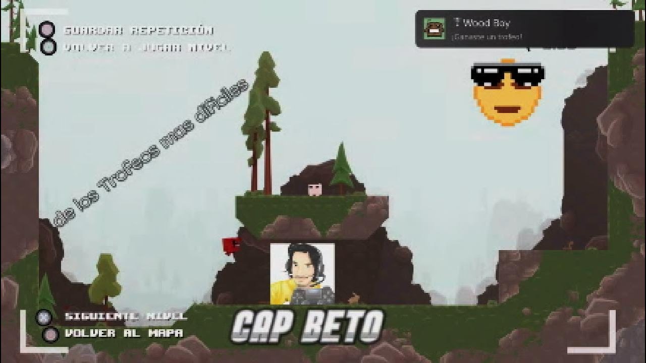 Super meat boy trofeo wood boy