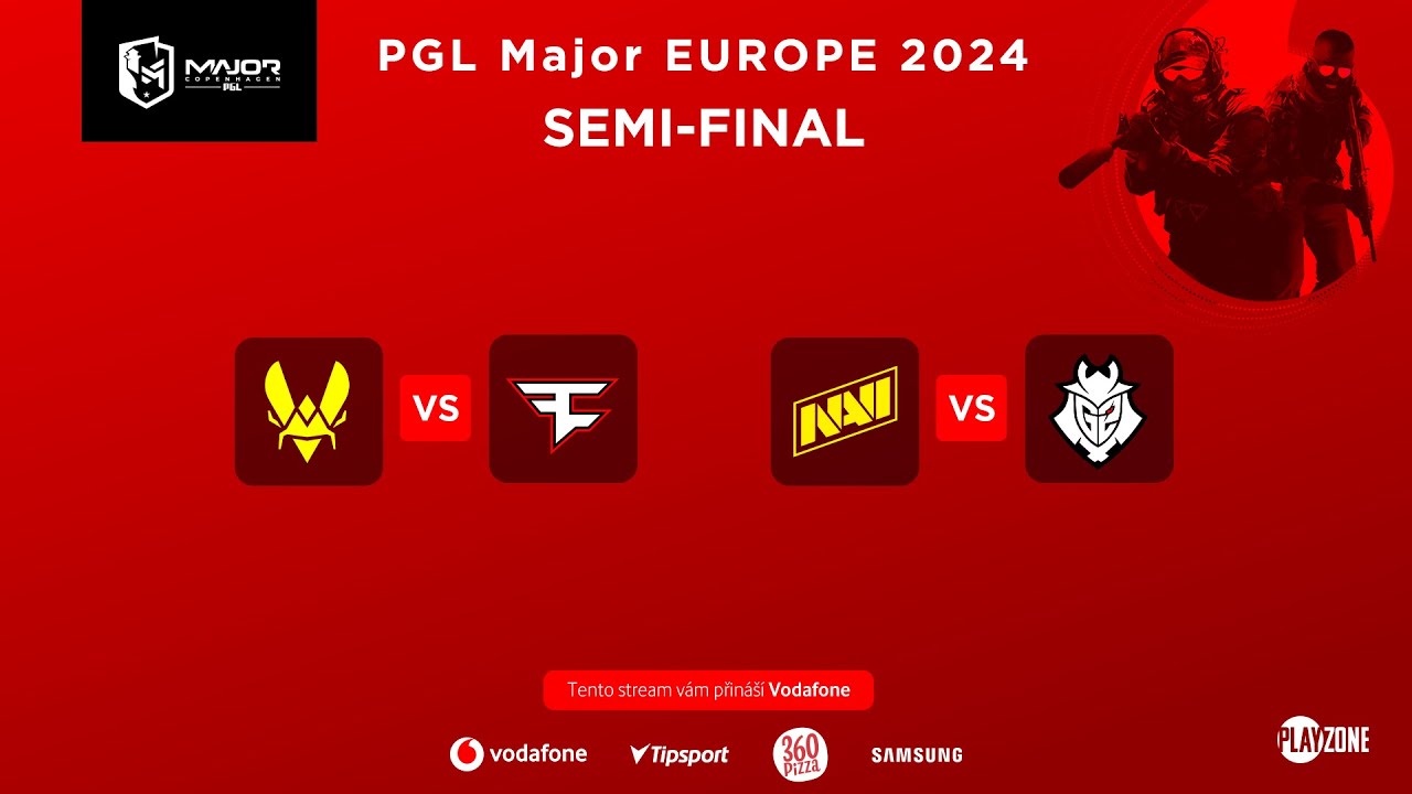PGL CS2 Major Copenhagen přináší Vodafone | Semifinále
