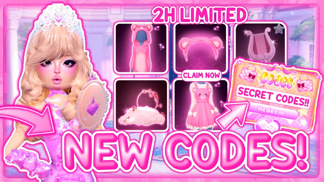 *NEW CODES!!* EVERY NEW CODE IN THE NEW DRESS TO IMPRESS VALENTINES UPDATE! *SECRET CODE* | Roblox
