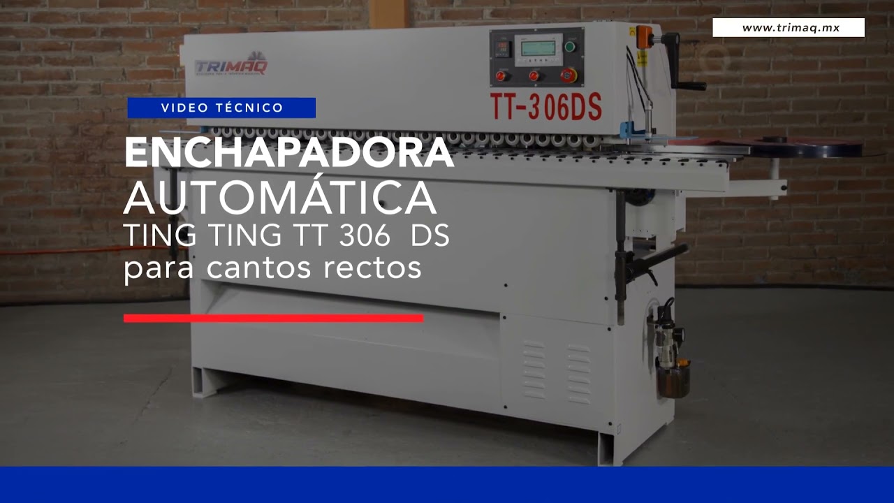 Enchapadora automática TT 306 DS