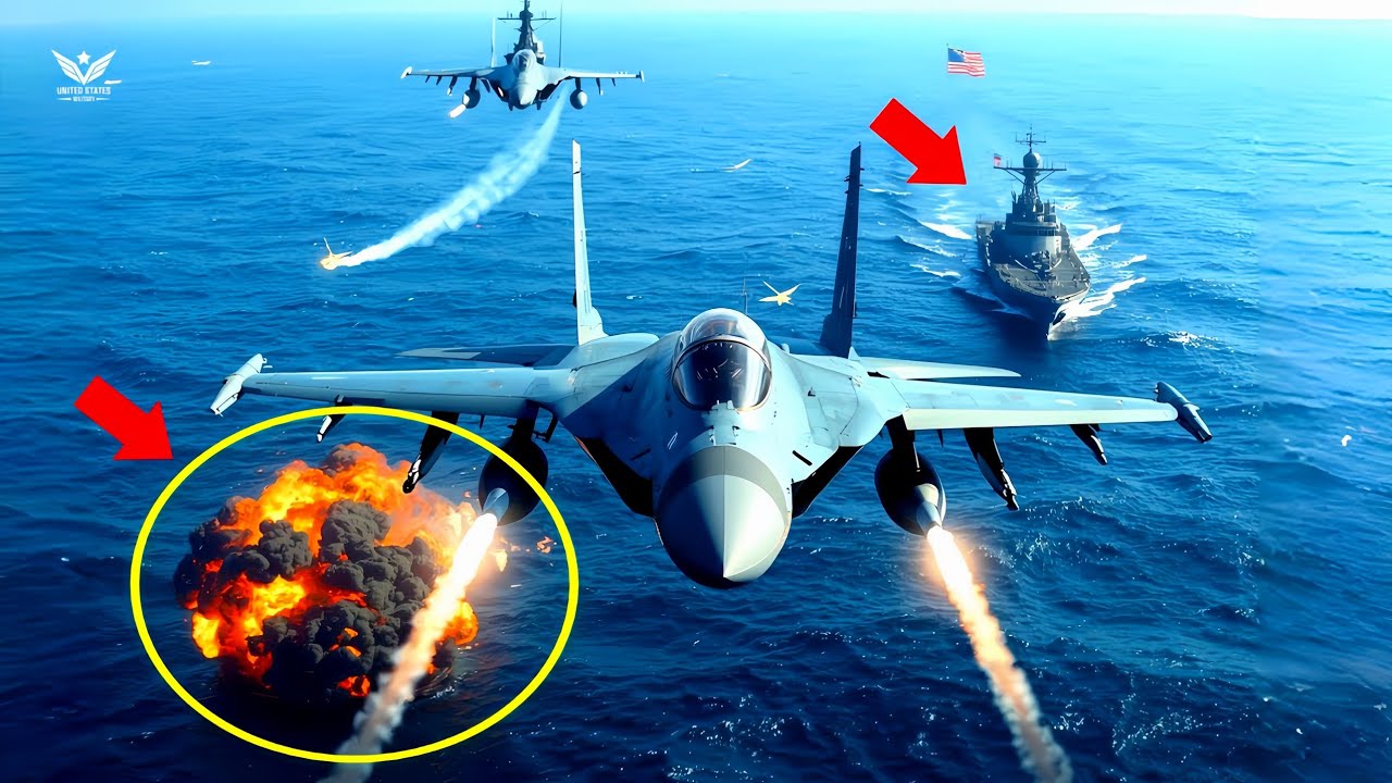 VENEZUELA vs U.S. NAVY! Su-30 Fires Deadly Kh-31 Missile — Tensions Erupt!