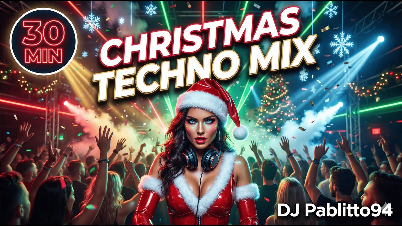 🎄🔥 Christmas NEW MEGA MIX (30 MIN) – DJ Pablitto94 Techno Club Remix | Best Xmas Party Set 2025