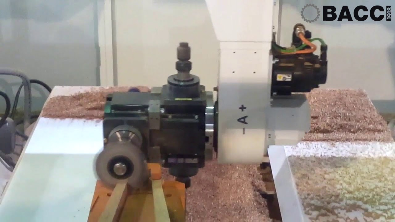 BACCI - ARTIST.TGV - Chair back legs + side rails machining