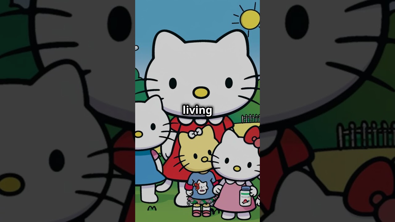 Hello Kitty is NOT a CAT? What! and she just turned 50 years old.