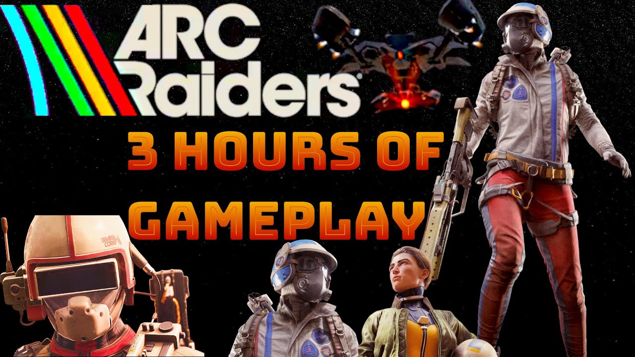 ARC Raiders – 3 Hours of Raw Gameplay (2K ,1440p)