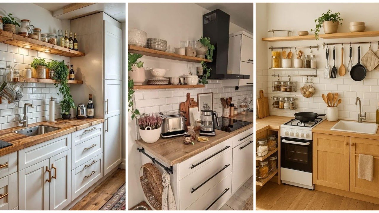 100+ Modern & Stylish Small Kitchen Organization Ideas That Will Blow Your Mind! 😍