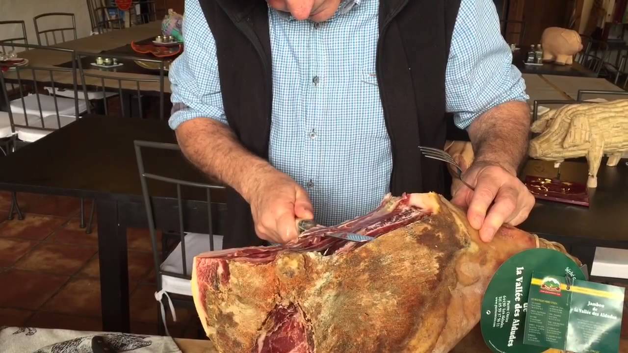 La découpe du jambon