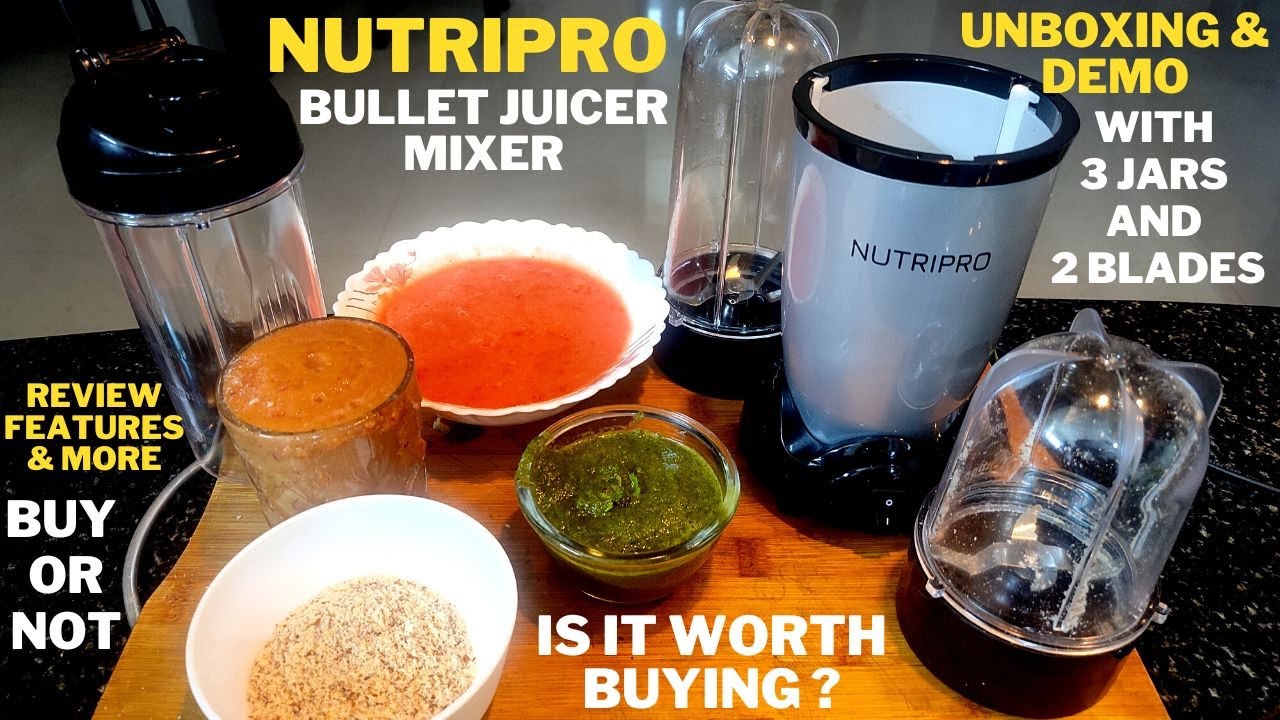 Unboxing of NutriPro Bullet Juicer Mixer Grinder|review & Demo in Hindi |Online Shopping from Amazon