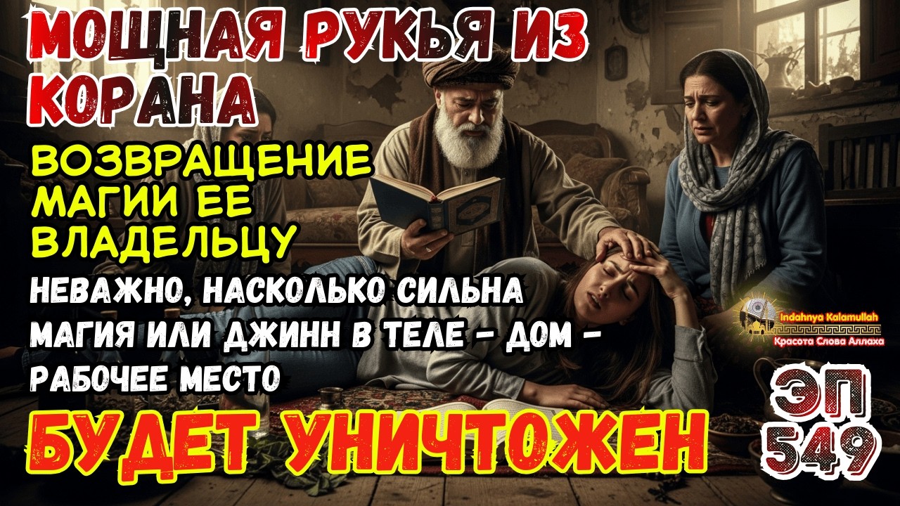 Мощная Рукья Кораном | Разрушение Магии и Изгнание Джиннов | Эпизод 549