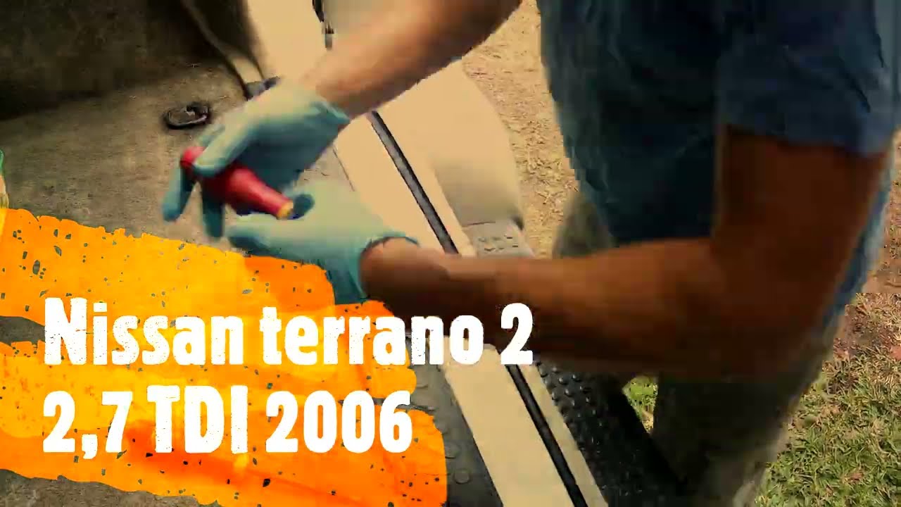 Nissan T2 2,7 TDI ( démontage réservoir et jauge )