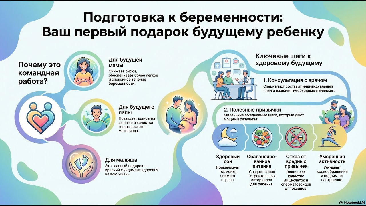 Первый подарок малышу: Полный гид по подготовке к беременности для мамы и папы