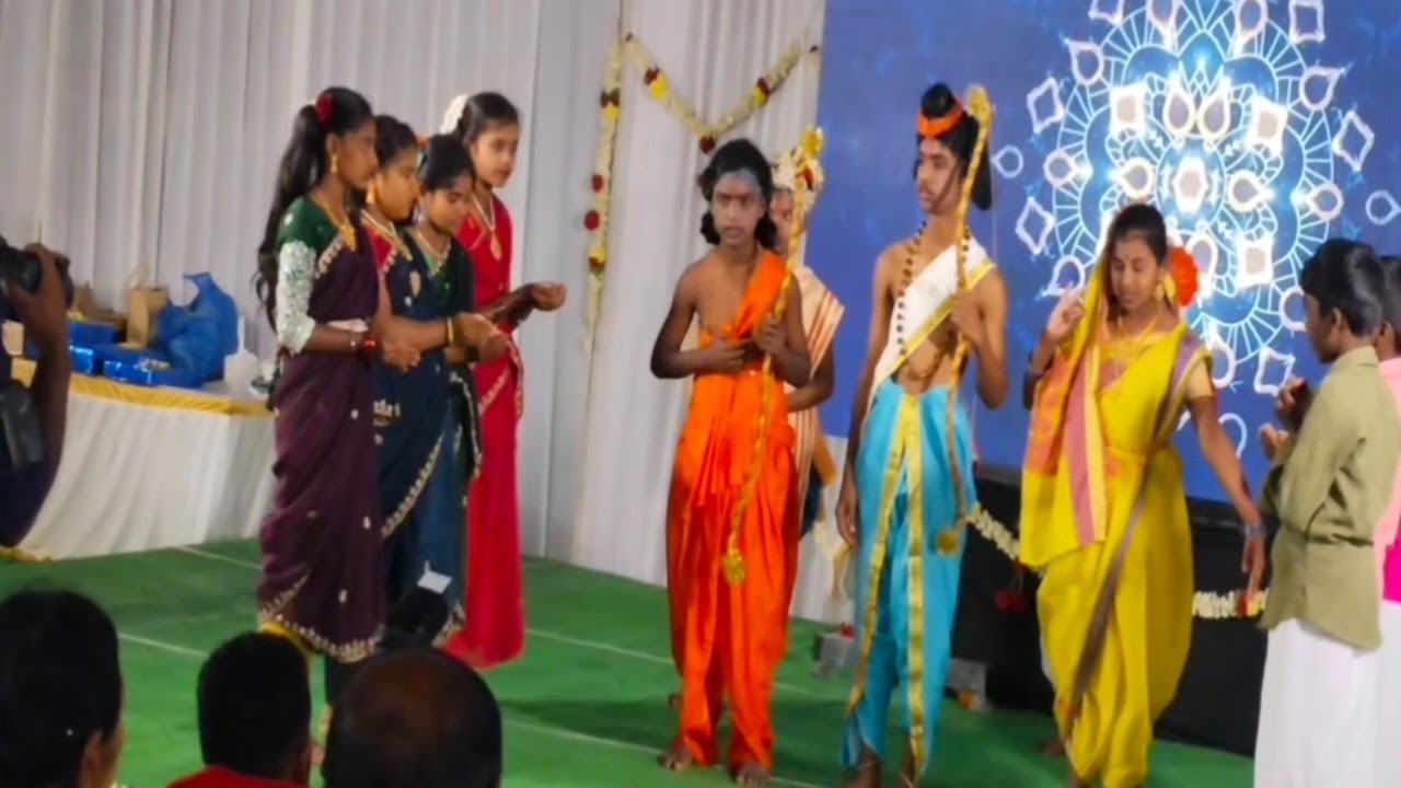 14 సంవత్సరాల తరువాత రాముడు అయోధ్య కు వస్తున్నారు #drama # బౌలింగ్ ఫెస్టివల్ కంగుంది #village