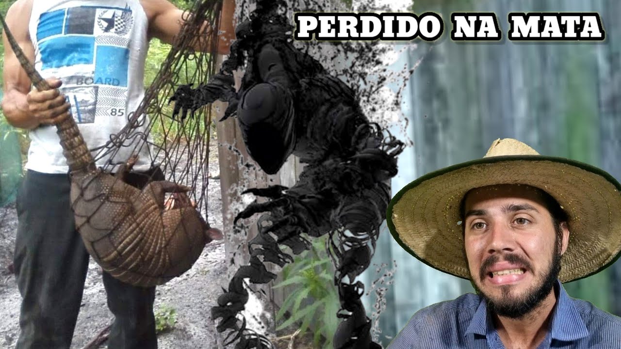 O Caçador Ganancioso e o TATU 15kg na mata escura.. Causos Caipiras