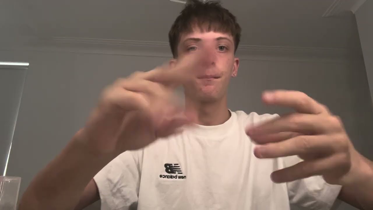 my first ASMR video