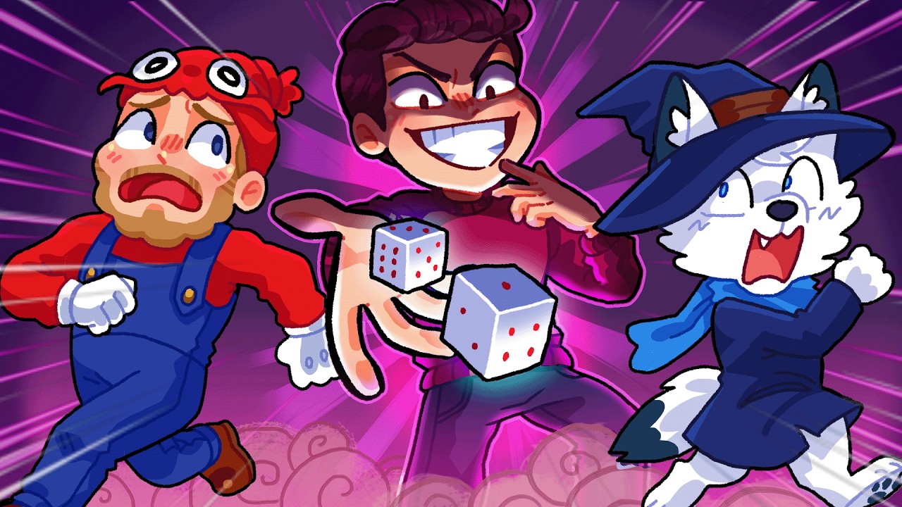 He challenged us to a RANDOMIZED Mario Odyssey race!