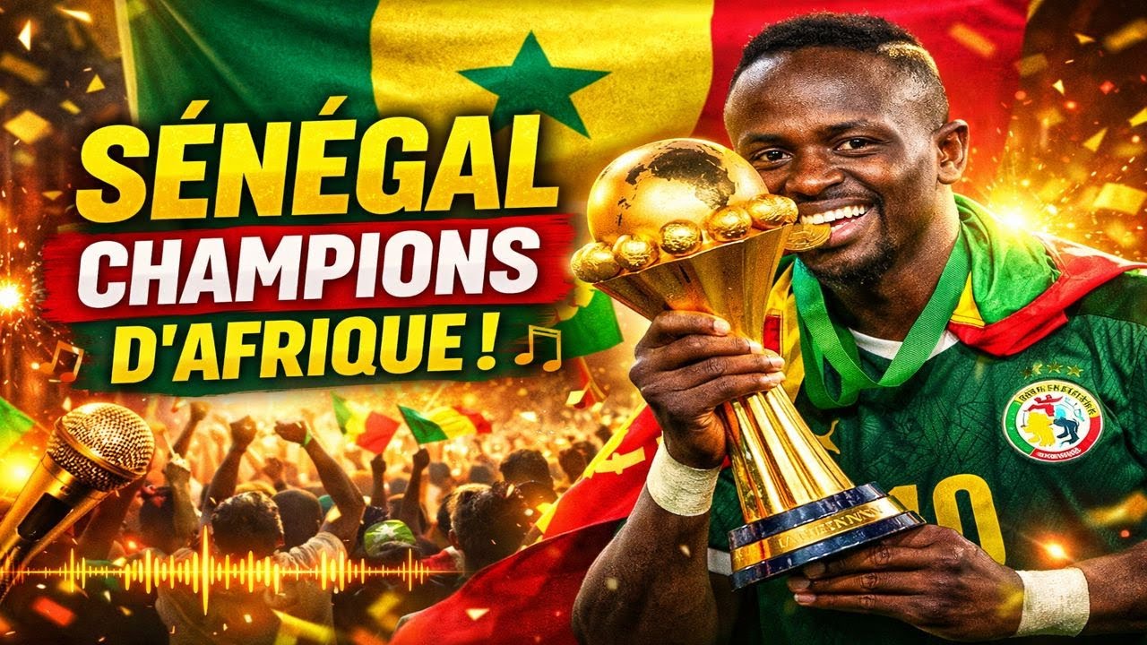 🎵 : SÉNÉGAL Champions d’Afrique  | Chanson Football 🎵
