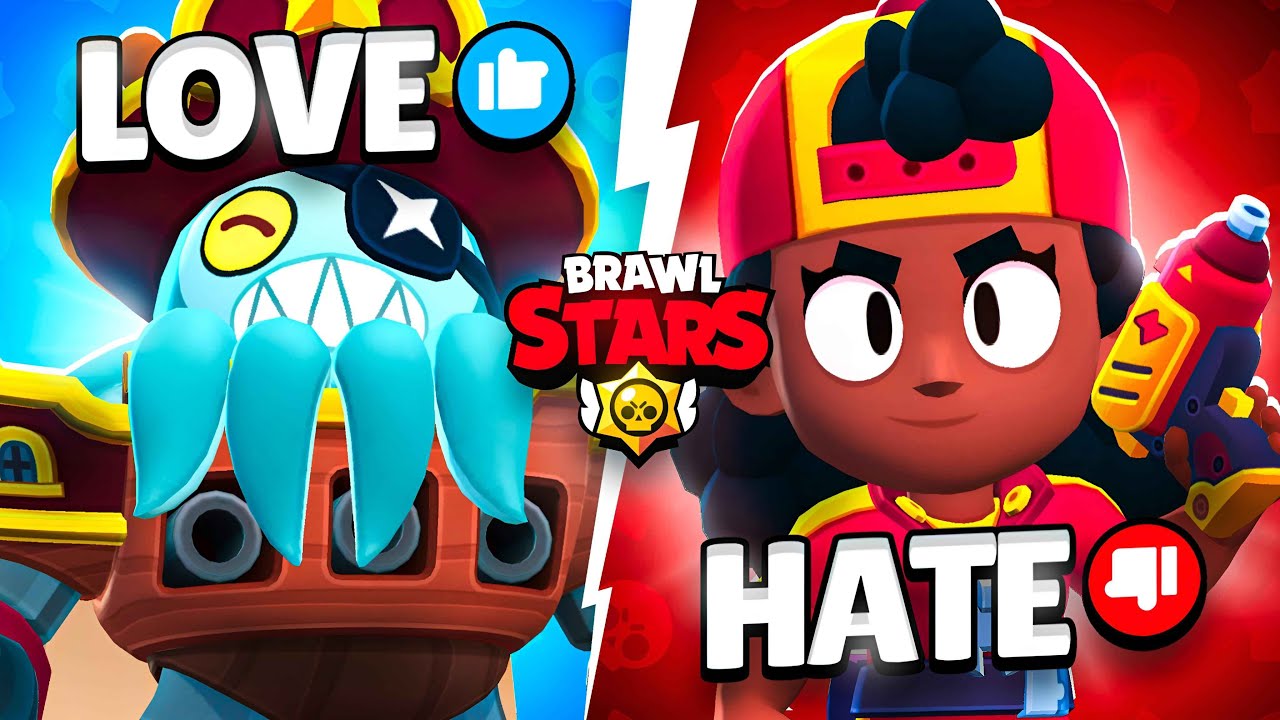 My Favorite & Most Hated Brawlers! (And Why)