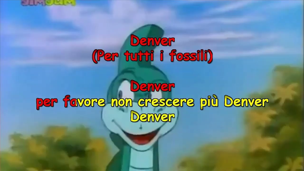 Cristina D'avena - Ti voglio bene Denver KARAOKE (Con Cori Fair Use)