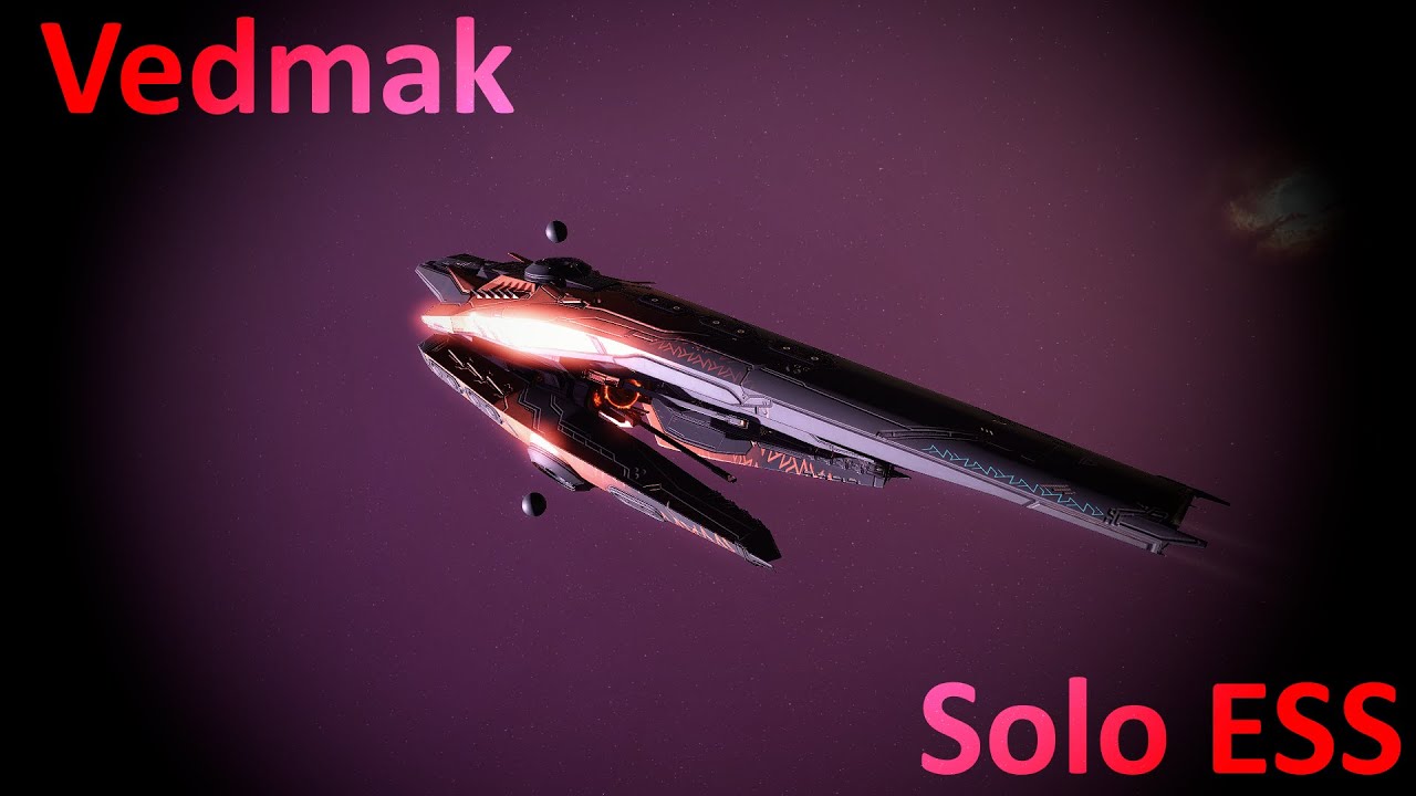 EVE Online PvP. Solo Vedmak. ESS Stealing.