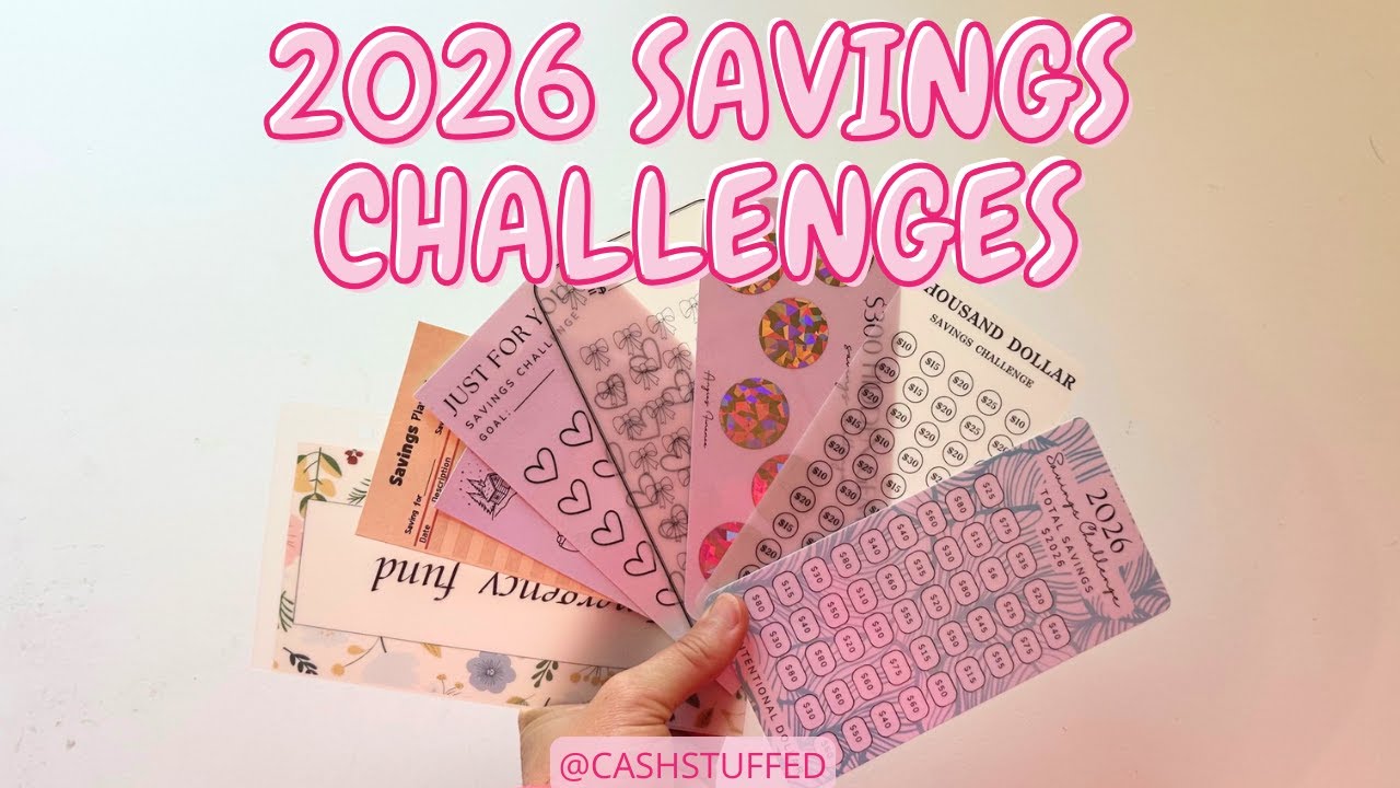 NEW 2026 Savings Challenges!