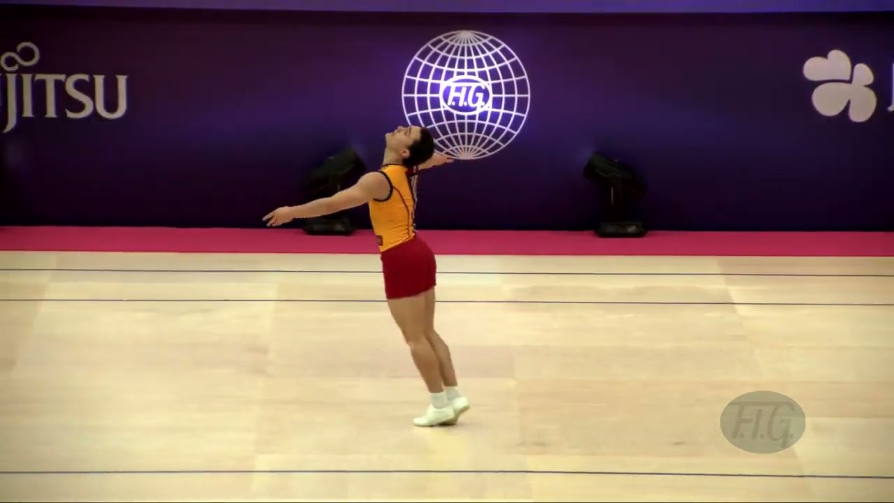 CANSADO Rui (POR) - 2022 Aerobic Worlds, Guimaraes (POR) - Individual Men Qualifications