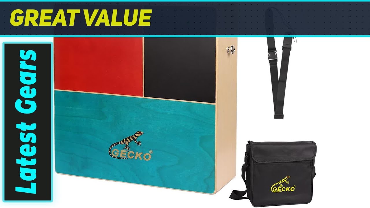 GECKO Cajon C-69: The Most Versatile Portable Drum!