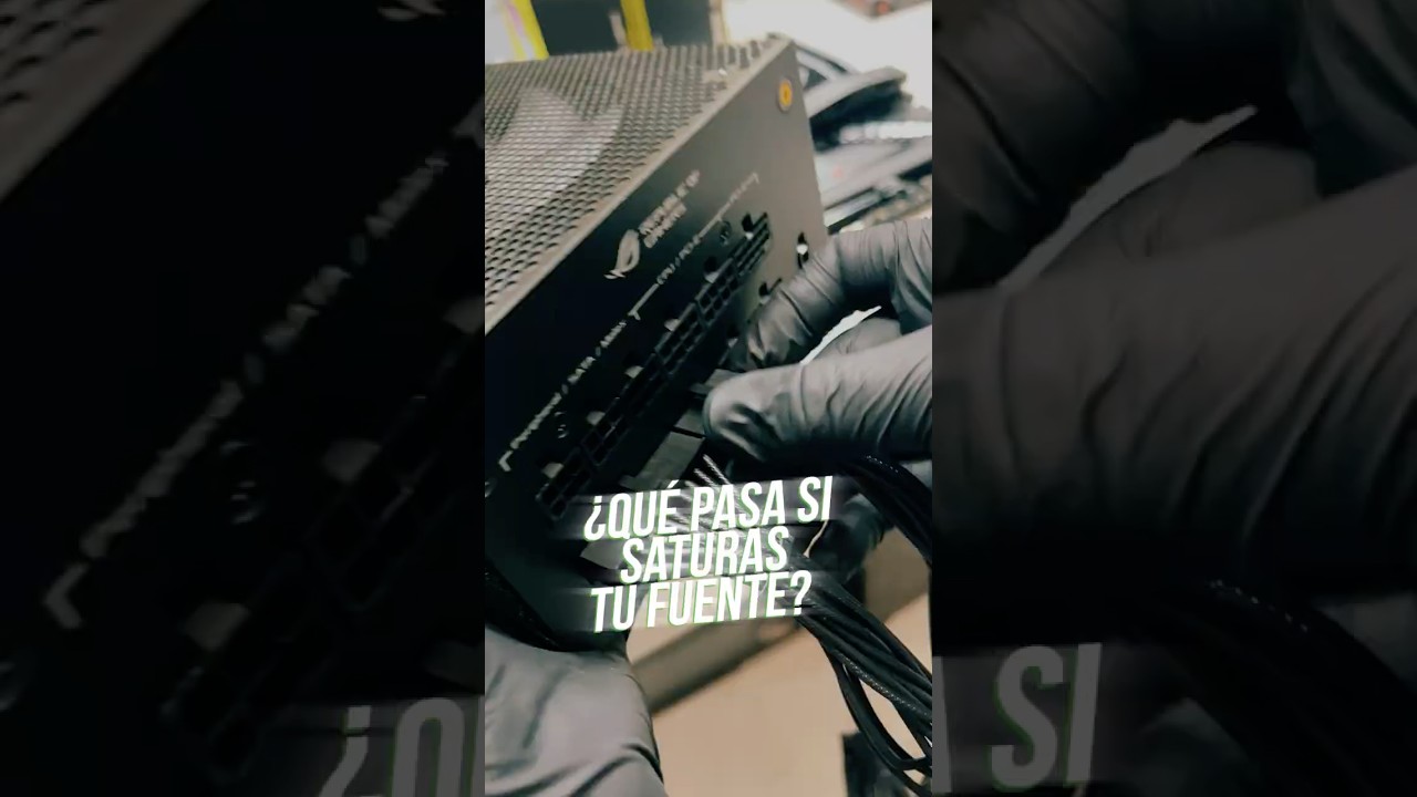 ¿Qué pasa si saturas tu fuente? ⚡️