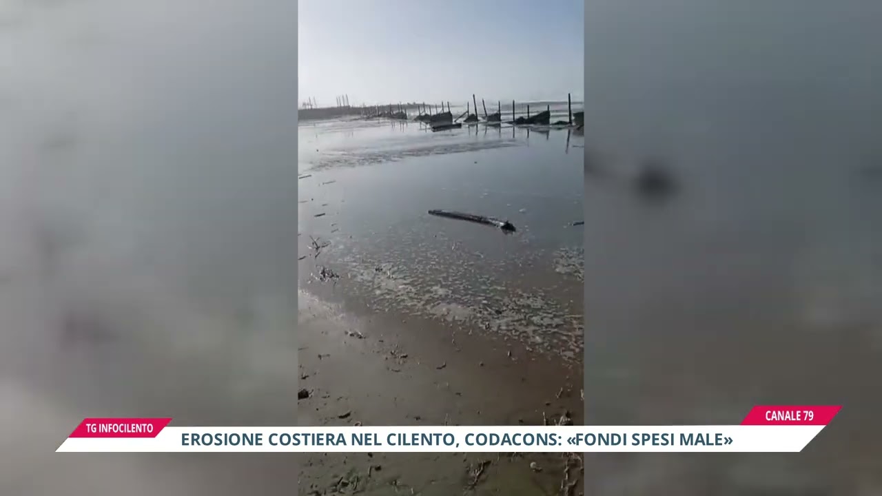 Erosione Cilento, il Codacons accusa: 