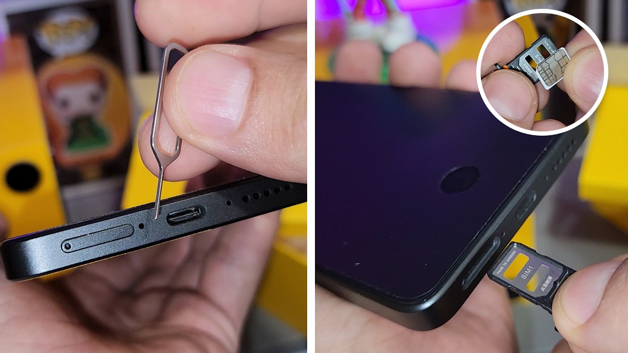 COMO COLOCAR SIM CARD NO TELEFONE POCO X7 PRO
