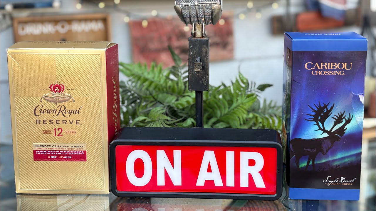 Who’s got the best Canadian Whiskey? Let’s see… Caribou Crossing or Crown Royal Reserve 12yr.