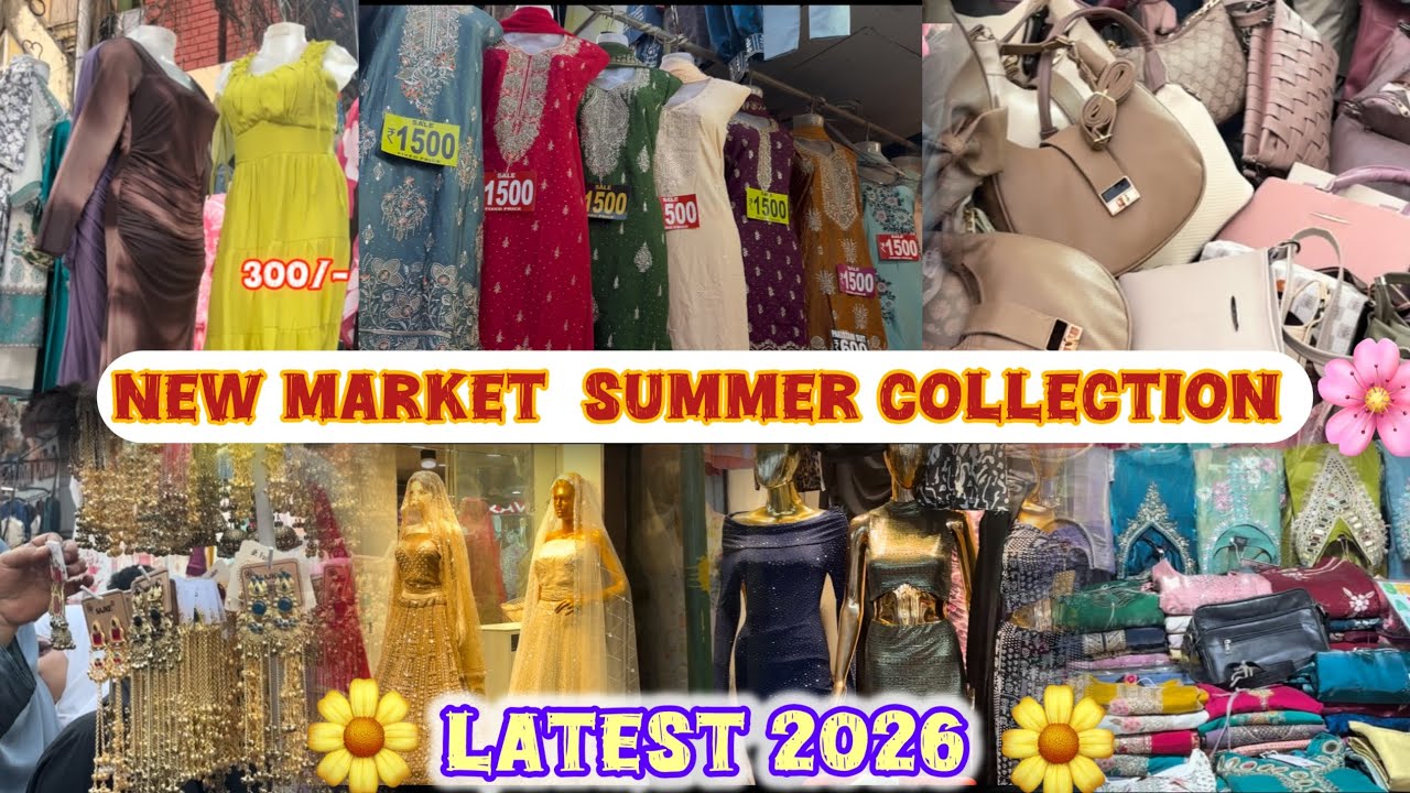 New Market Kolkata Summer Collection 😎🌸Budget Shopping Haul🛍️