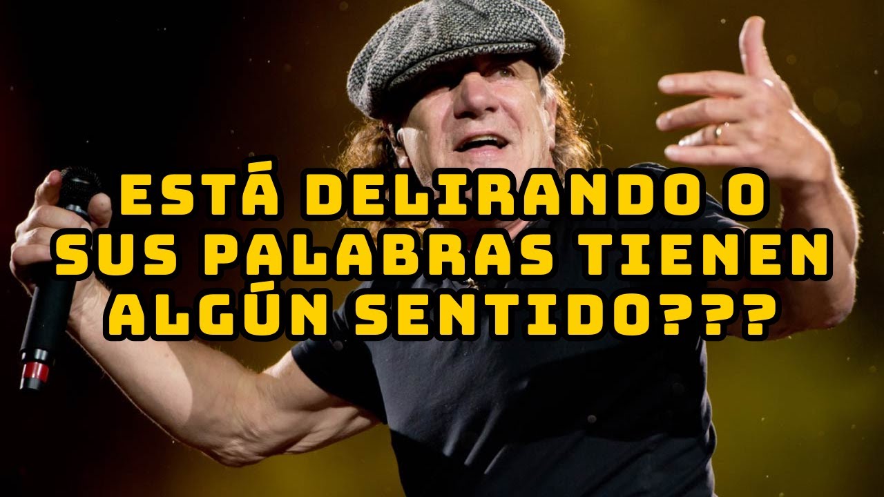 La EXTRAÑA diferencia entre rock y metal según Brian Johnson 🤨
