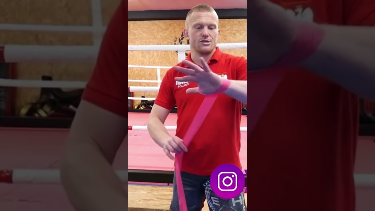 Jak wiązać bandaż bokserski ? #video #viral #youtubeshorts #tutorial #boxing