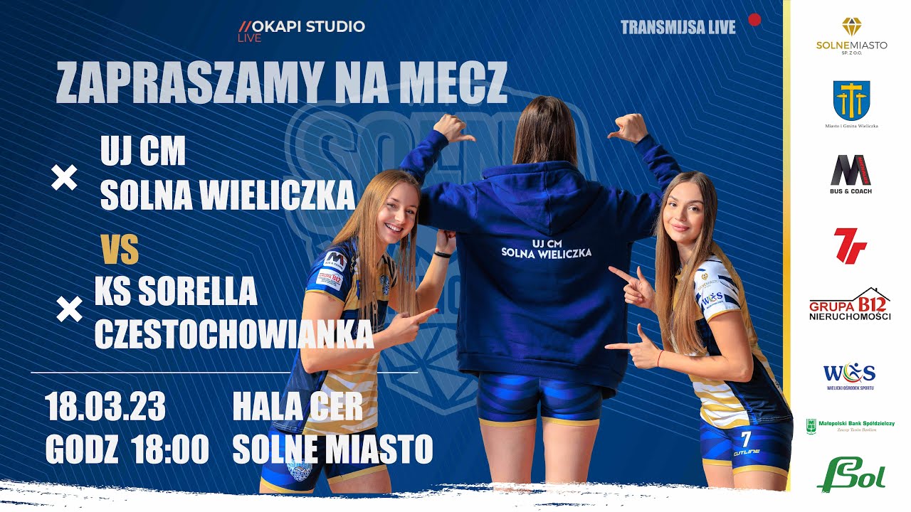 1LSK: UJ CM Solna Wieliczka - KS Sorella Czestochowianka