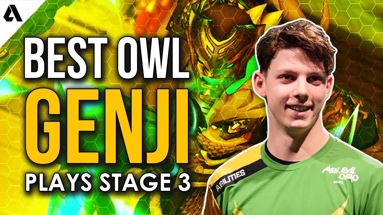Best OWL Genji Plays - Overwatch League Season 1 Stage 3