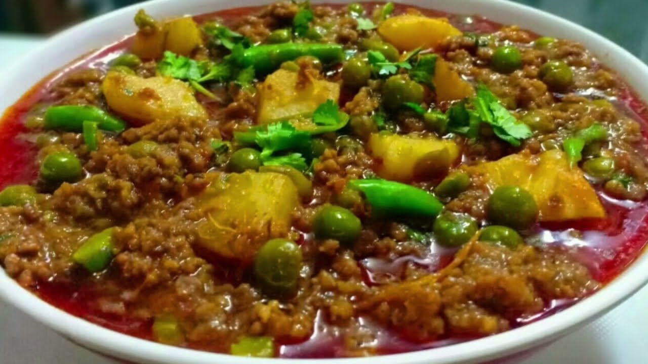 Aloo 🫛matar keema recipe#trending#food #cooking#indianfood#streetfood#ytviral #viral #recipes #love 