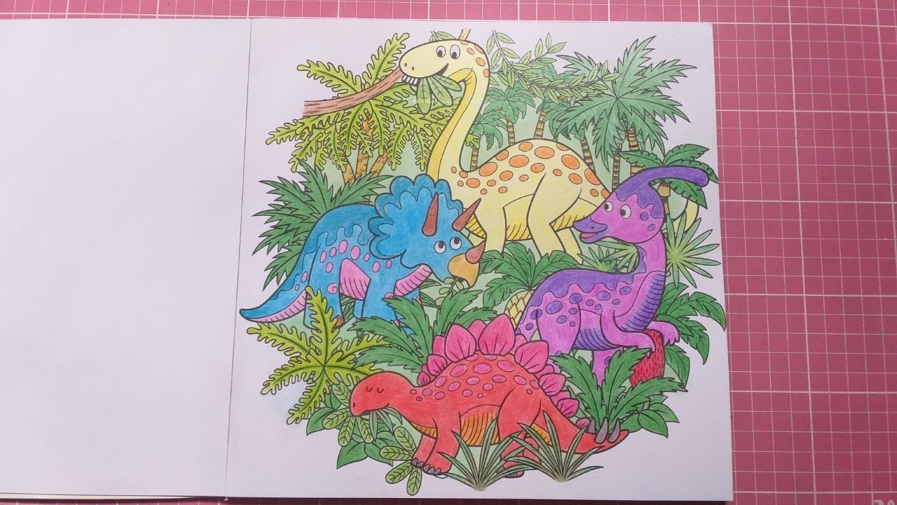 Colorindo Dinossauros - Lápis Compactor