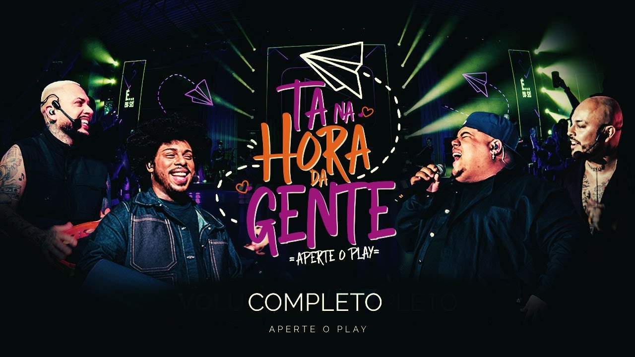 DVD T&aacute; Na Hora Da Gente - Aperte o Play - COMPLETO