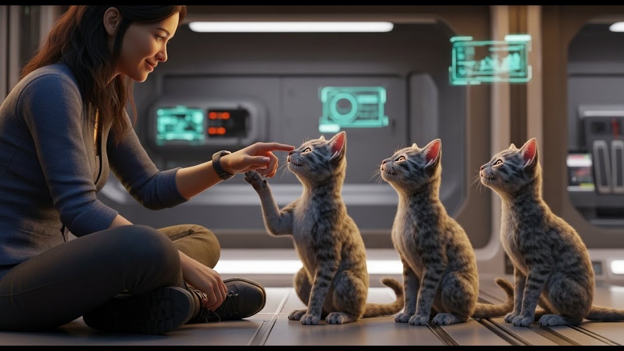 Predator Cubs Nipped at the Human’s Wrist — She Tapped Their Noses, and They All Sat in a Row | HFY