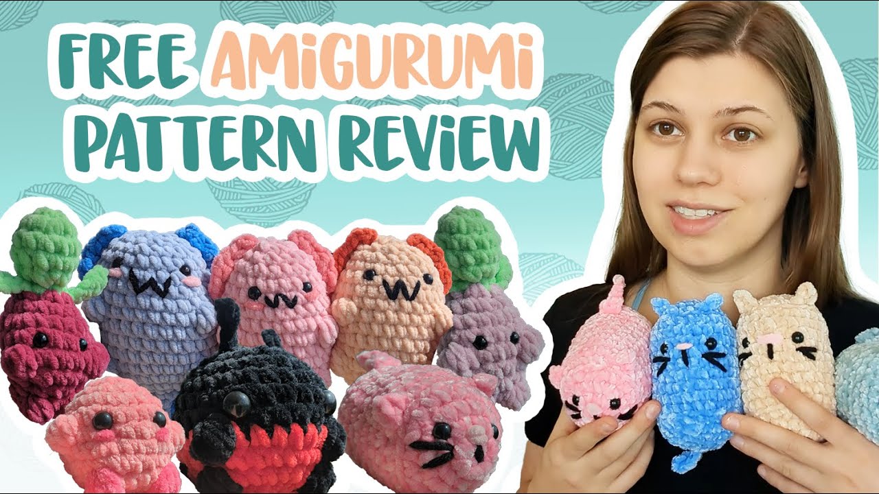 Episode 10: Free Instagram Crochet Amigurumi Patterns ✧ Reviewing YOUR Suggestions & Patterns!