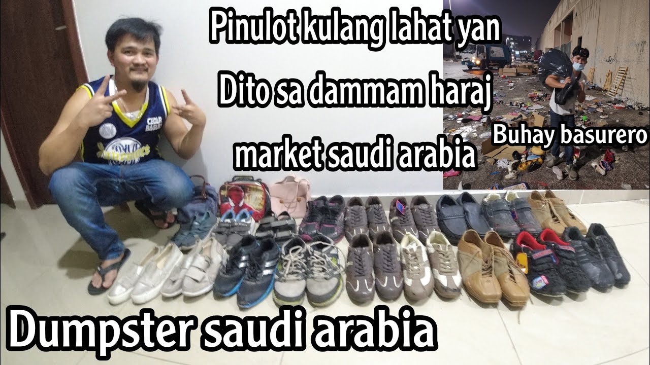 PINUPULOT LANG NAMIN MGA SAPATOS DITO SA DAMMAM HARAJ MARKET SAUDI ARABIA |MGA BAGO PA UNG IBA
