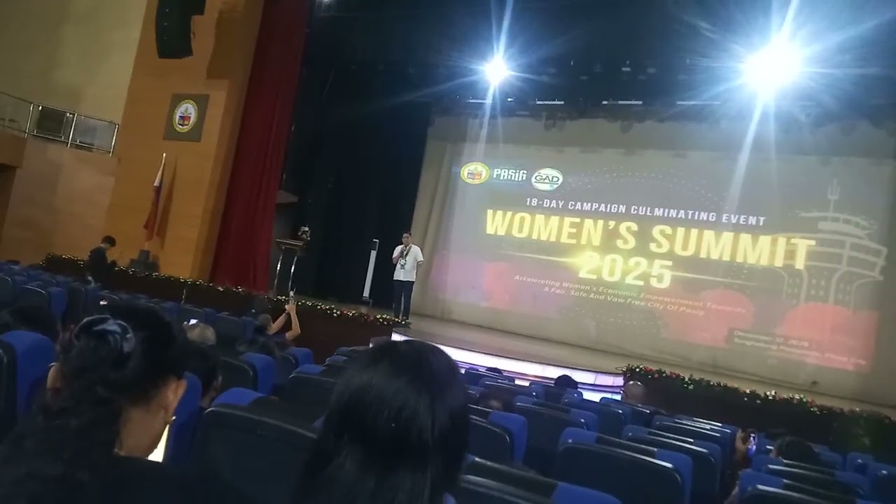 Cong Roman Romulo I Women's Summit 2025 at Tanghalang Pasigueno 