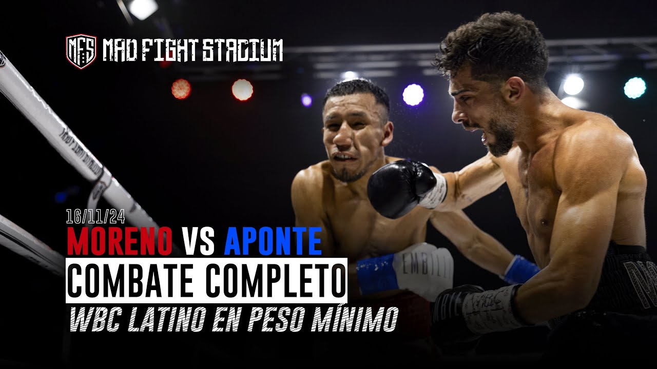 WBC Latino Championship: Piero 'La Joya' Aponte vs Brandon Moreno | Full Fight at MadFightStadium