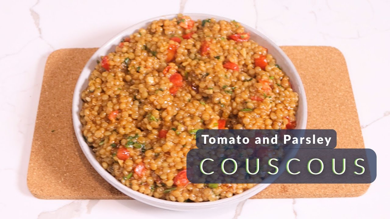 Tomato Couscous with Parsley & Parmesan | Chef Katy | Mack's Food Studio