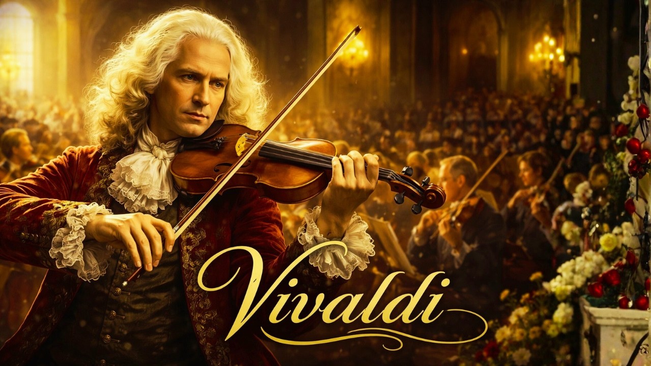 🎻 best of Vivaldi Inspired Violin Music 🎻 Powerful Classical Baroque Violin Concert