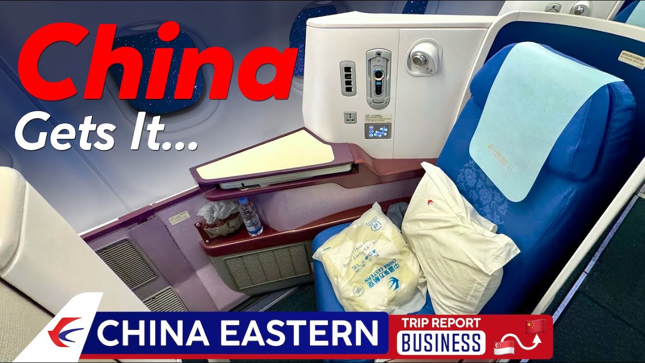 China Gets It Right on CHINA EASTERN ✦ A330 Business Class Trip Report ✦ Singapore to Shanghai @The Flip Flop Traveller
