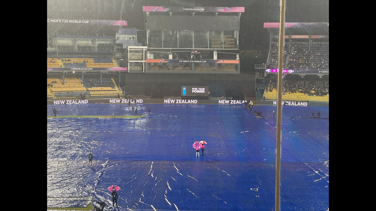LIVE 🚨It’s Raining in Colombo | PAK vs NZ likely to be washed out