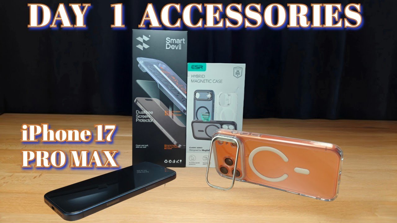iPhone 17 Pro Max Day 1 Accessories