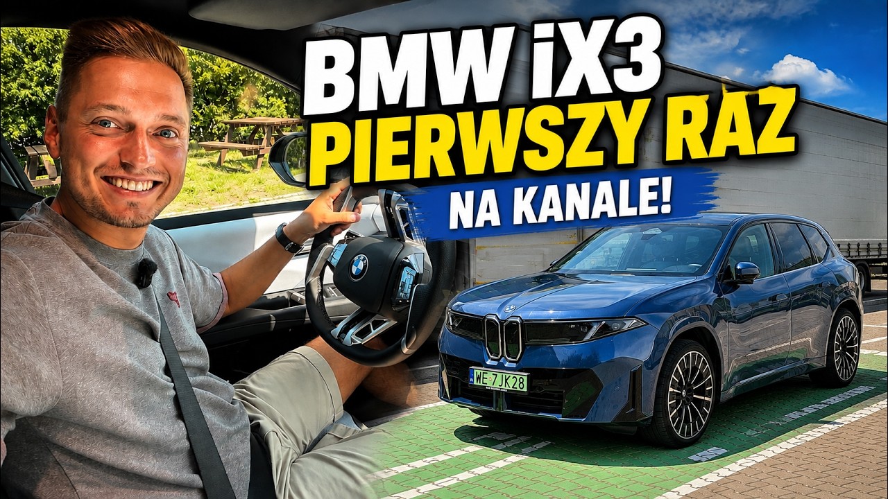 ELEKTRYCZNE BMW iX3 Neue Klasse - PRZEŁOM CZY ROZCZAROWANIE? 🤔 Sprawdzam ładowanie i zasięg...